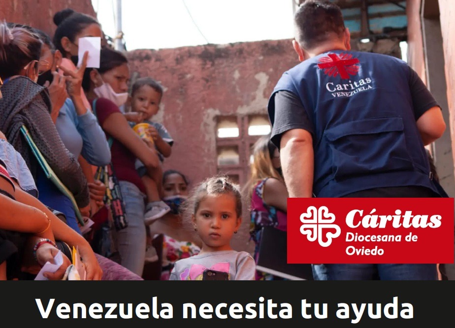 AYUDA A VENEZUELA. CARITAS OVIEDO.